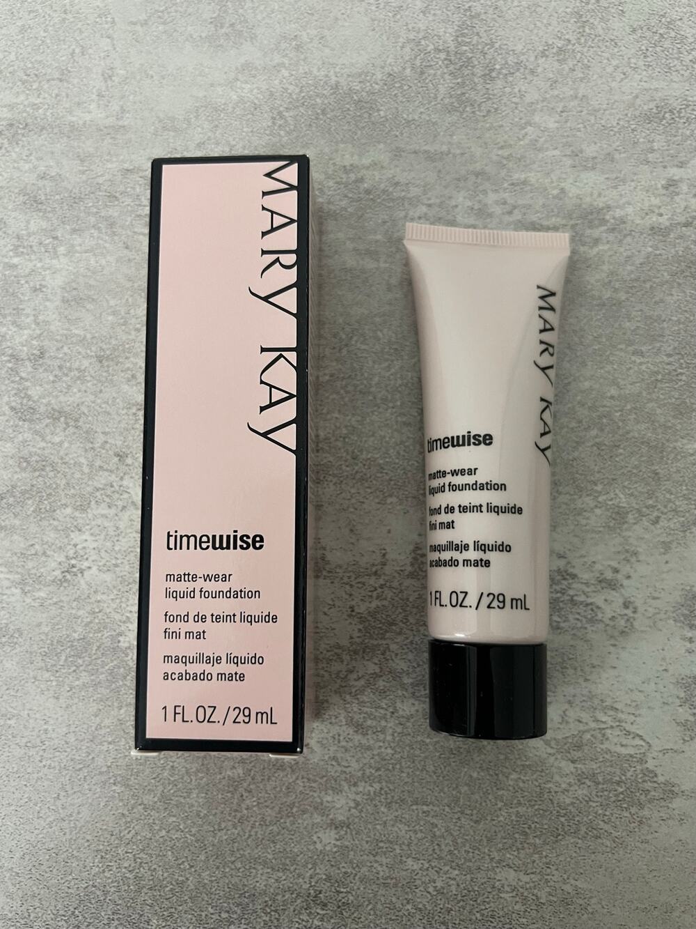 Mary Kay Beige 1 Timewise Luminous Wear Liquid Foundation NIB NOS 038757
